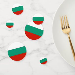 Bulgaria flag confetti