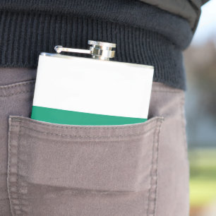 Bulgaria flag hip flask