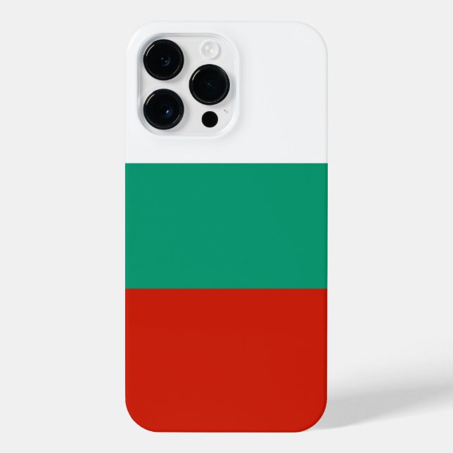 Bulgaria flag iPhone case (Back)