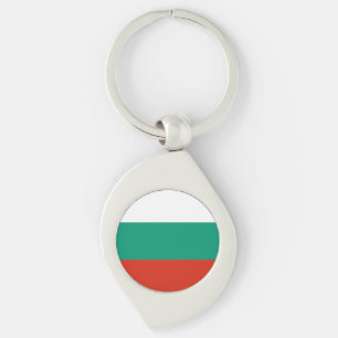 Bulgaria Flag Keychain