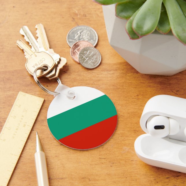 Bulgaria flag keychain (Desk)