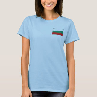 Bulgaria Flag + Map T-Shirt