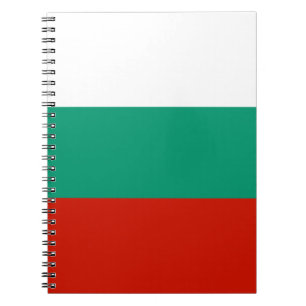 Bulgaria flag notebook