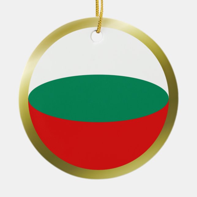 Bulgaria Flag Ornament (Front)
