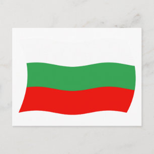 Bulgaria Flag Postcard