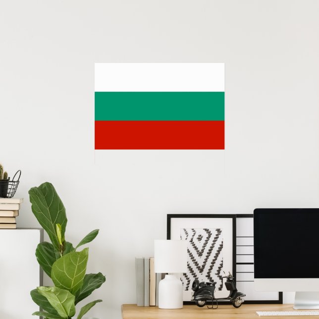 Bulgaria flag poster (Home Office)