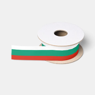 Bulgaria Flag Satin Ribbon