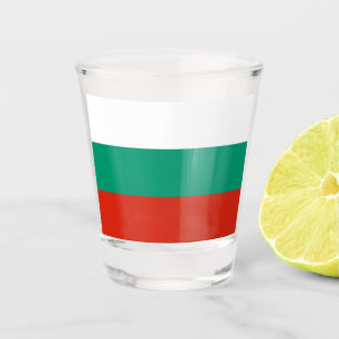 Bulgaria Flag Shot Glass