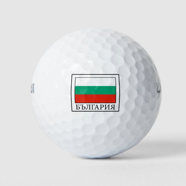 Bulgaria Golf Balls (Front)