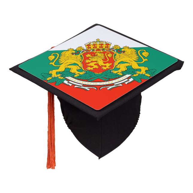 Bulgaria Graduation Cap Topper (Angled)