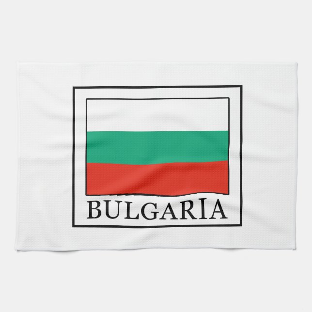Bulgaria Kitchen Towel (Horizontal)