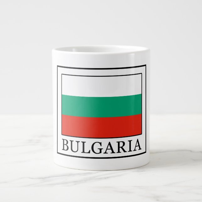 Bulgaria Large Coffee Mug (Front)