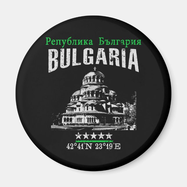 Bulgaria Magnet (Front)