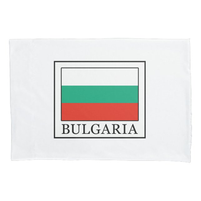 Bulgaria Pillowcase (Front)