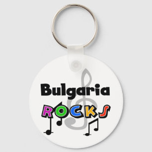 Bulgaria Rocks Keychain