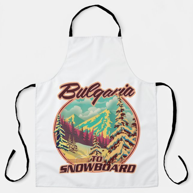 Bulgaria to Snowboard Apron (Front)