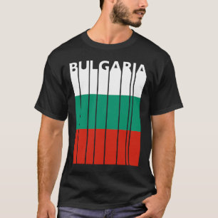 Bulgaria  Vintage Bulgarian Flag  Vacation T-Shirt