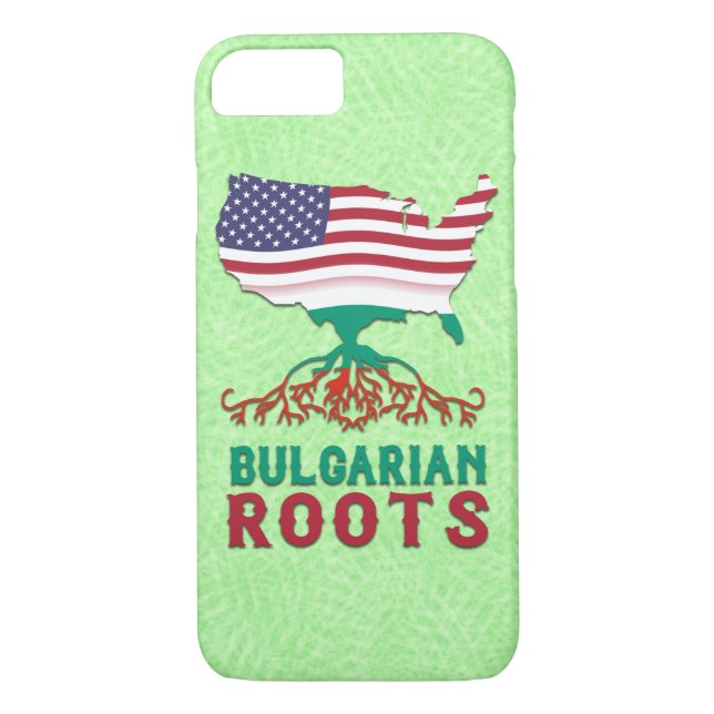 Bulgarian American Roots Case-Mate iPhone Case (Back)