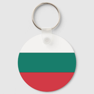 Bulgarian Flag Keychain