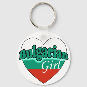 Bulgarian Girl Keychain