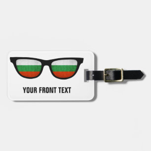 Bulgarian Shades custom luggage tag