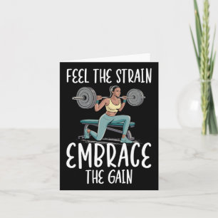 Bulgarian Squat Exercise Bodybuilding Fitness Work Card