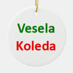 bulgarian vesela koleda ceramic ornament
