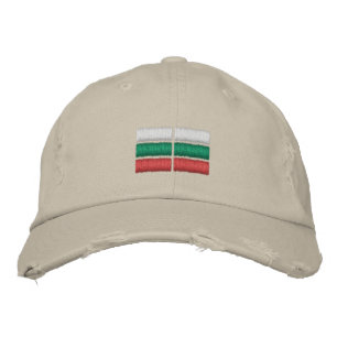 Bulgarie Drapeau brodé Casquette de baseball