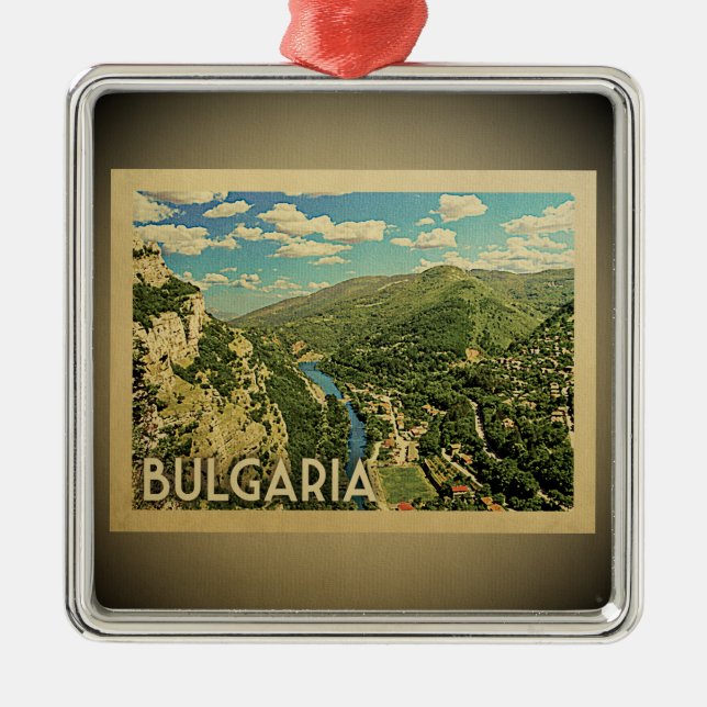 Bulgarie Ornement Vintage voyage (Devant)
