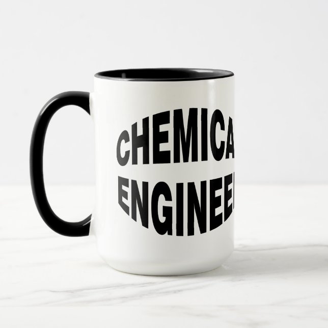 Bulging Chemical Engineer Mug (Left)