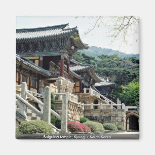 Bulguksa temple, Kyongju, South Korea Magnet