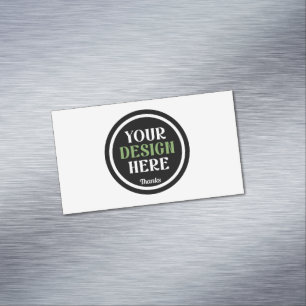 Bulk Custom Logo Company Employee Appreciation Magnetic Business Card