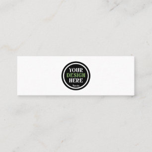 Bulk Custom Logo Company Employee Appreciation Mini Business Card