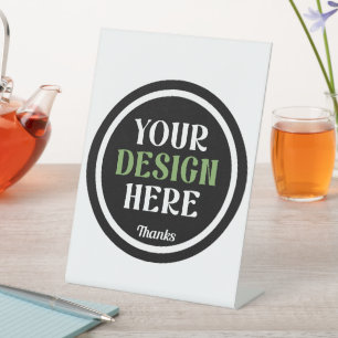 Bulk Custom Logo Company Employee Appreciation Pedestal Sign
