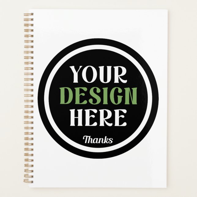 Bulk Custom Logo Company Employee Appreciation  Planner (Front)