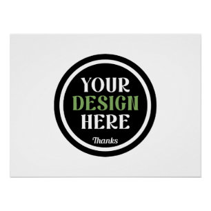 Bulk Custom Logo Company Employee Appreciation Poster