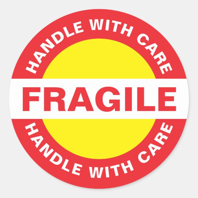 Bulk Fragile Stickers (Handle with Care) (Devant)