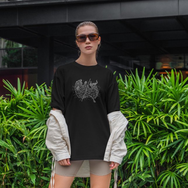 Bull And Bear Geometric T-Shirt (Creator Uploaded)