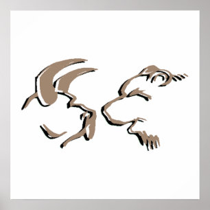 Bull And Bear Poster