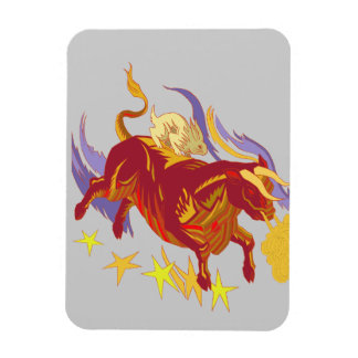 Bull and Rabbit Flexible Magnet