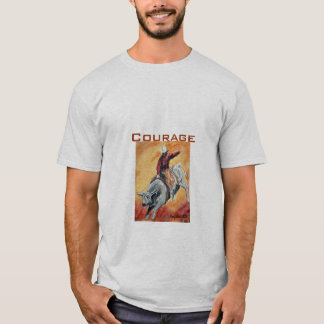 Bull and Rider, Courage t-shirt