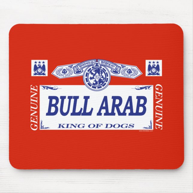Bull Arab Mouse Pad (Front)