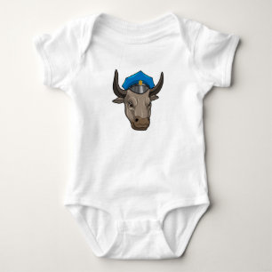 Bull as Police officer Police Baby Bodysuit