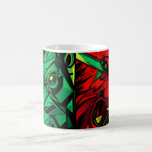 Bull Bear Duel Forces Coffee Mug