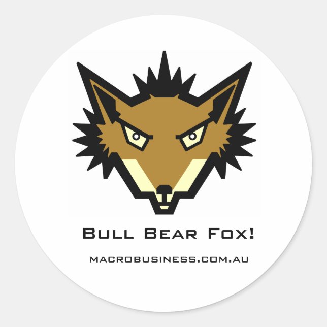 Bull Bear Fox Neo Reynard Sticker (Front)