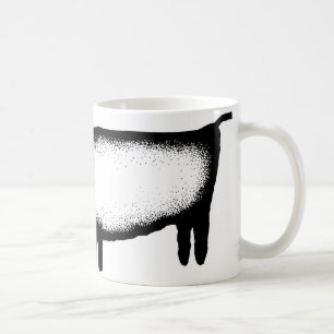Bull - black coffee mug