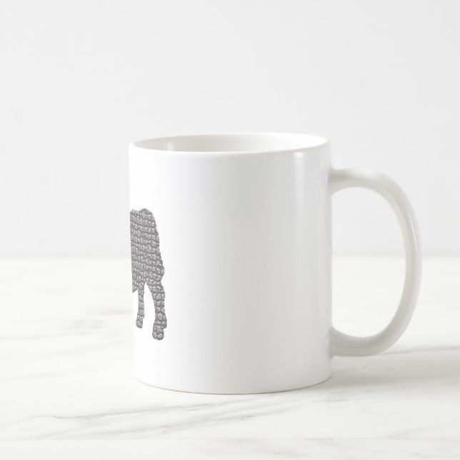 Bull Blocked Coffee Mug (Right)