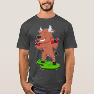 Bull Bodybuilding Dumbbells T-Shirt