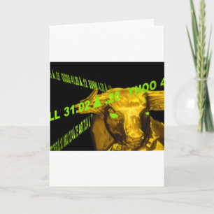 Bull Card