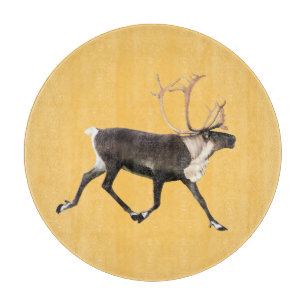 Bull Caribou Cutting Board